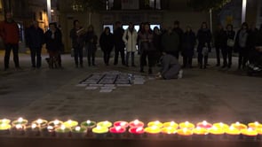 Un centenar de persones a l'acte del Dia Internacional Contra la Violència envers les Dones