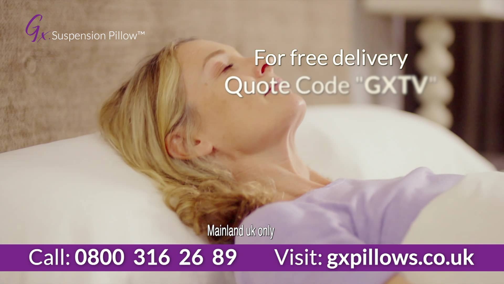 The Gx Suspension Pillow on Vimeo