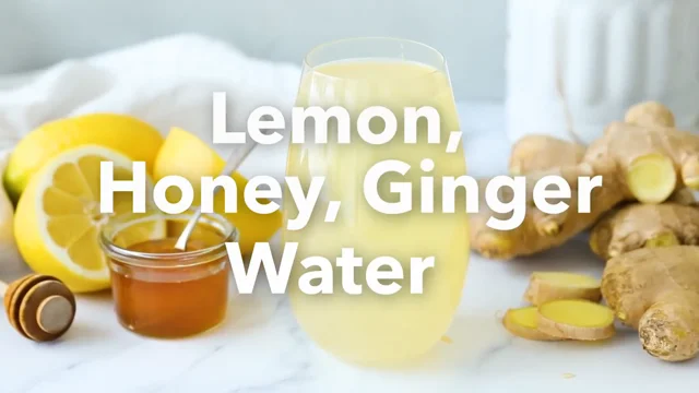 Lemon Honey Ginger Water