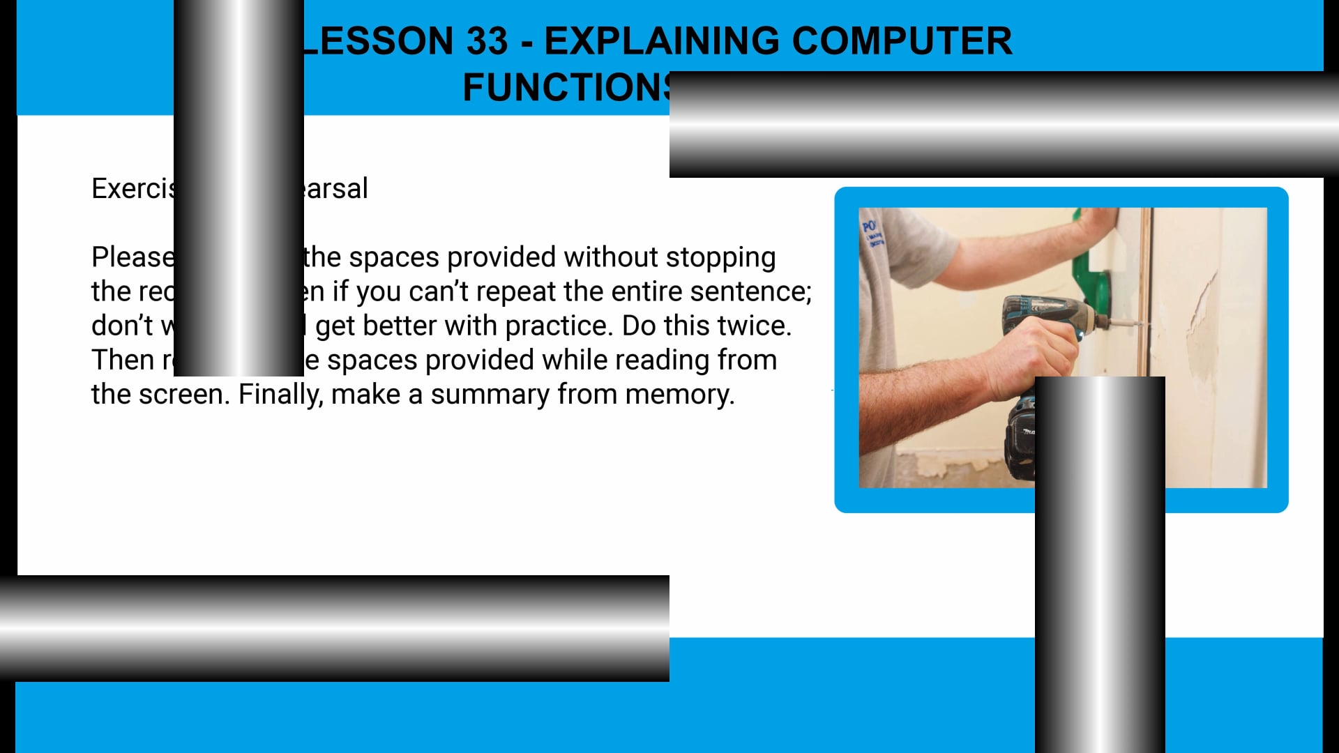 LESSON 33 - EXPLAINING COMPUTER FUNCTIONS - PART 3-v2 | Videos & Movies ...