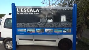 Tòtems informatius del comerç escalenc als aparcaments