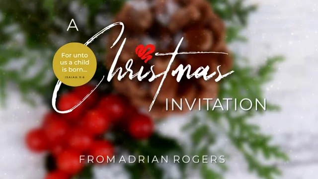 Adrian rogers christmas store sermon outlines