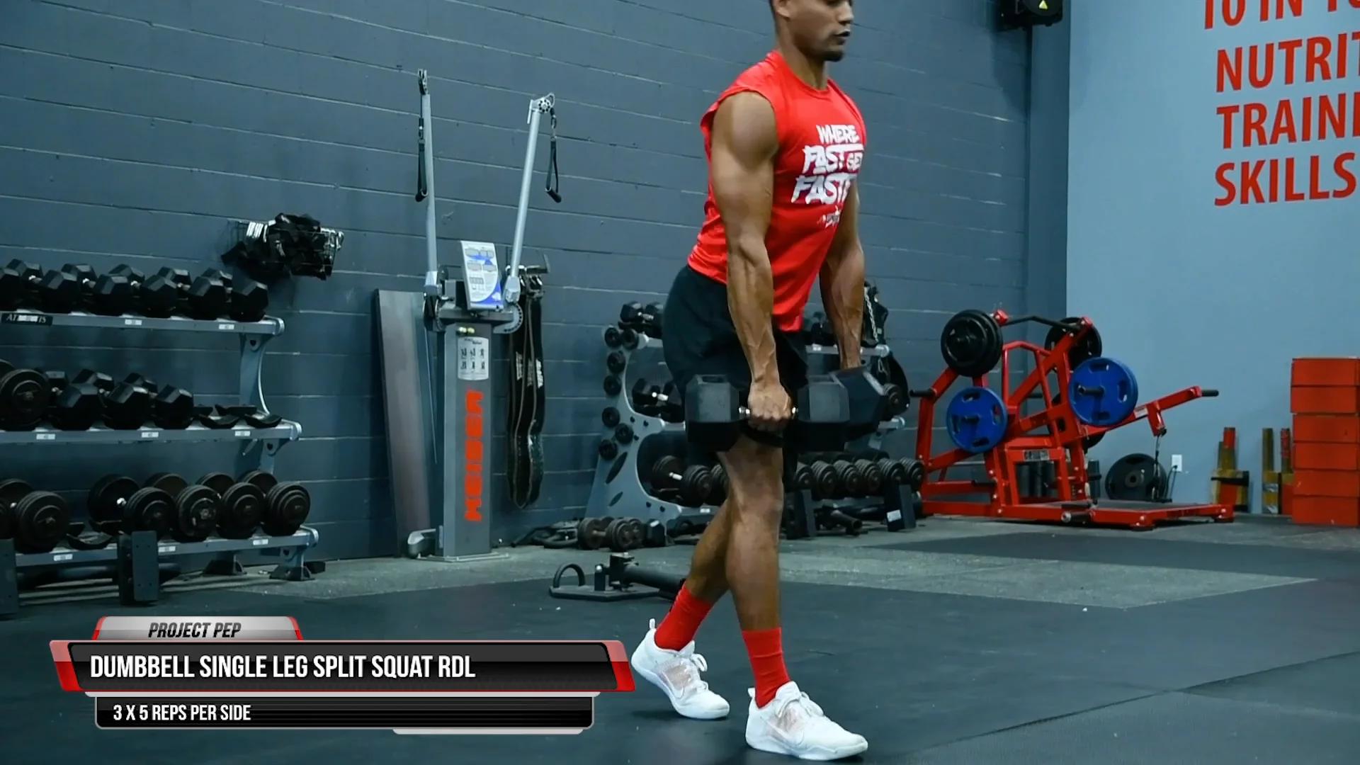 DB Single Leg Split Squat RDL