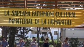 Bus de l'Escala  als premis Capital de la Sardana 2019