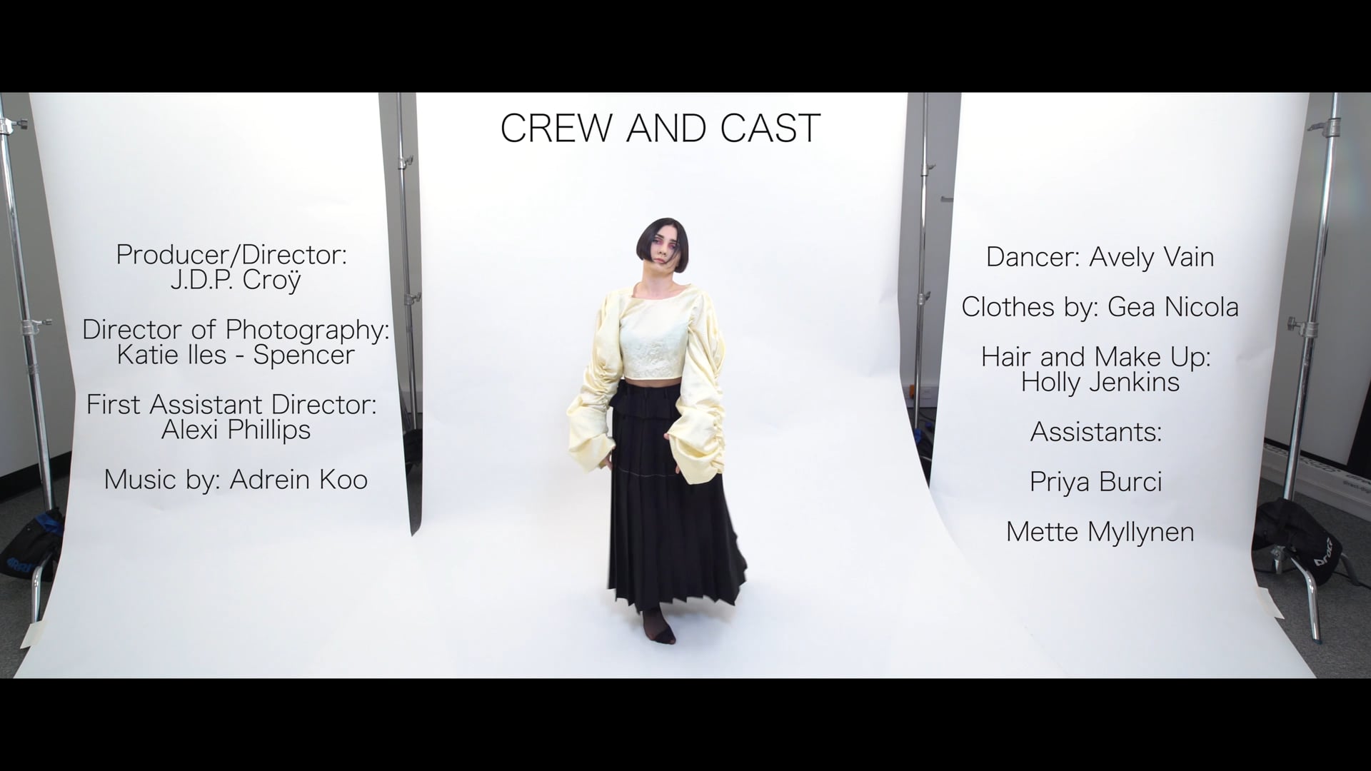 Fashion Film: Gea Nicola - Enigma - Dir. J.D.P. Croÿ Part 1