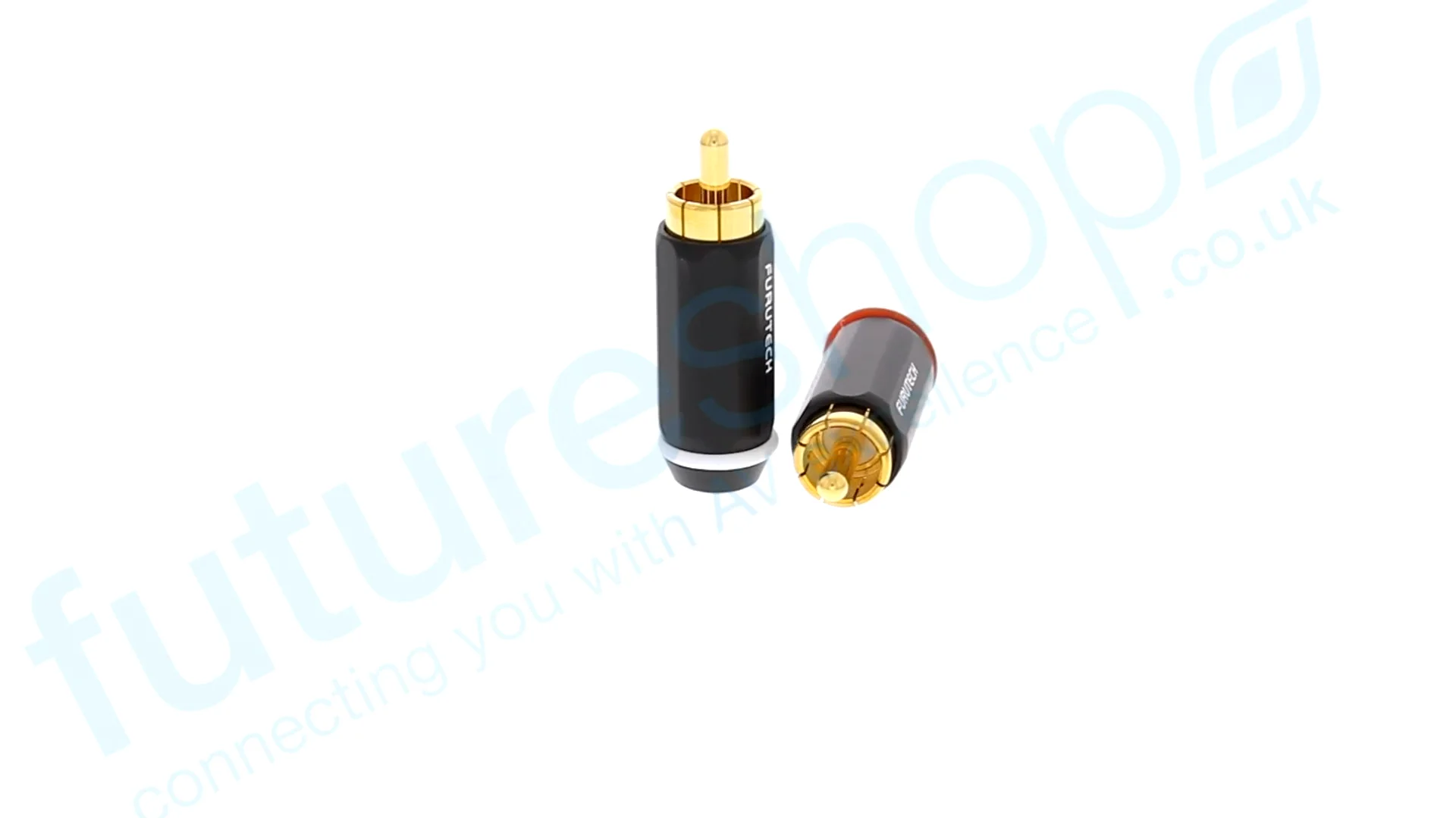 Furutech FP-126 Gold High Performance Audio RCA Connectors - Pack of 4