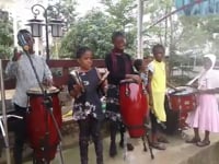 Student music rehearsal