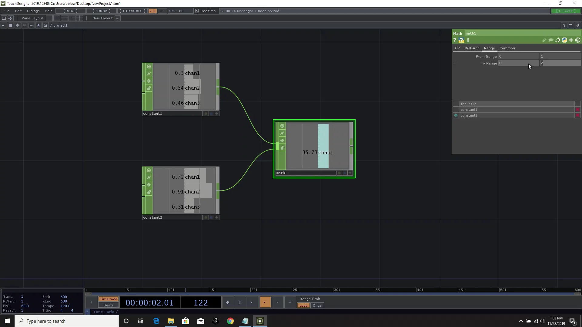 Math CHOP Beginners TouchDesigner on Vimeo