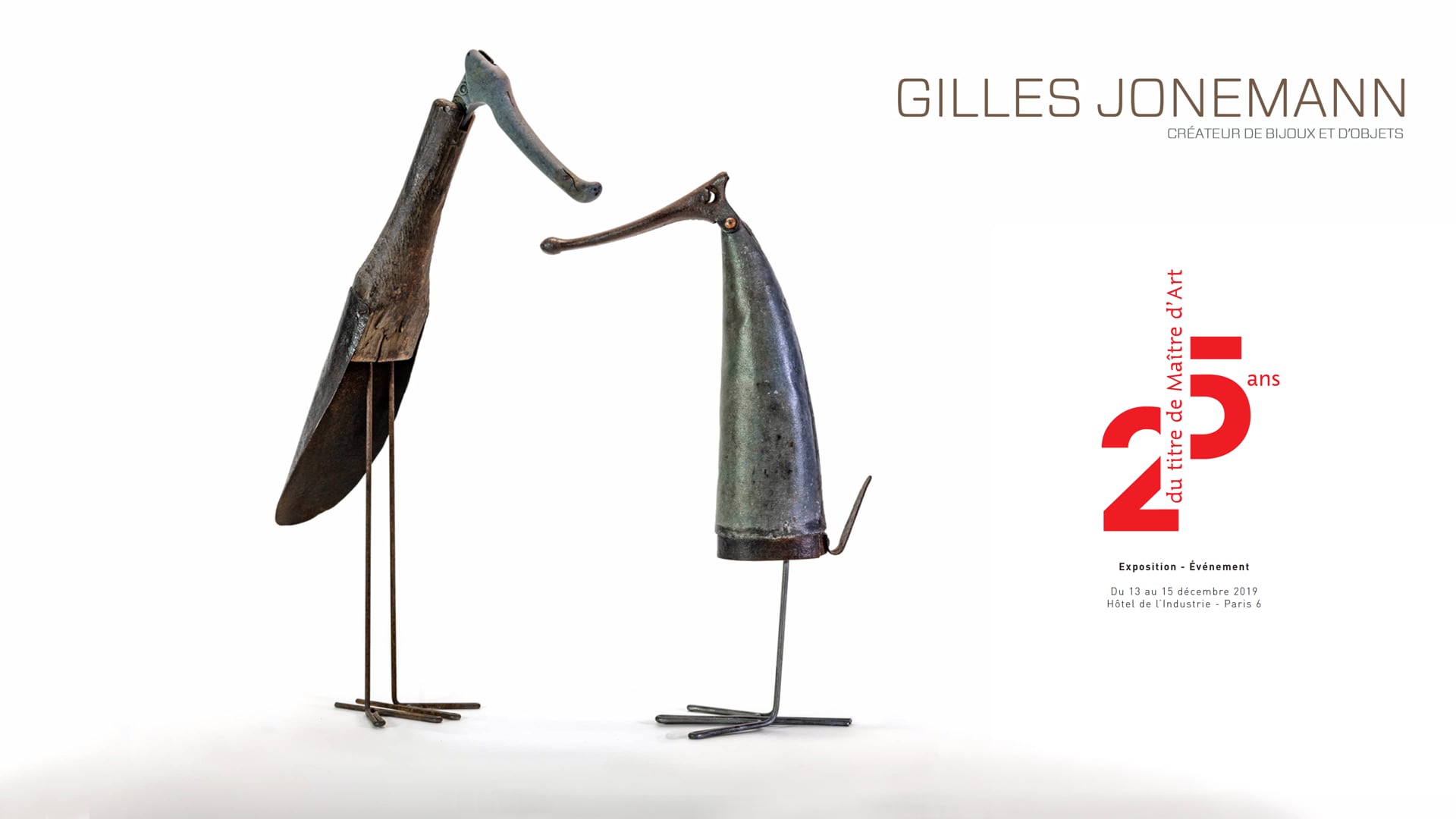 Gilles Jonemann créateur de bijoux et d'objets