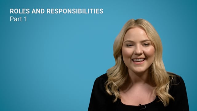 Module 03: Roles and Responsibilities Part 1 - Video Thumbnail
