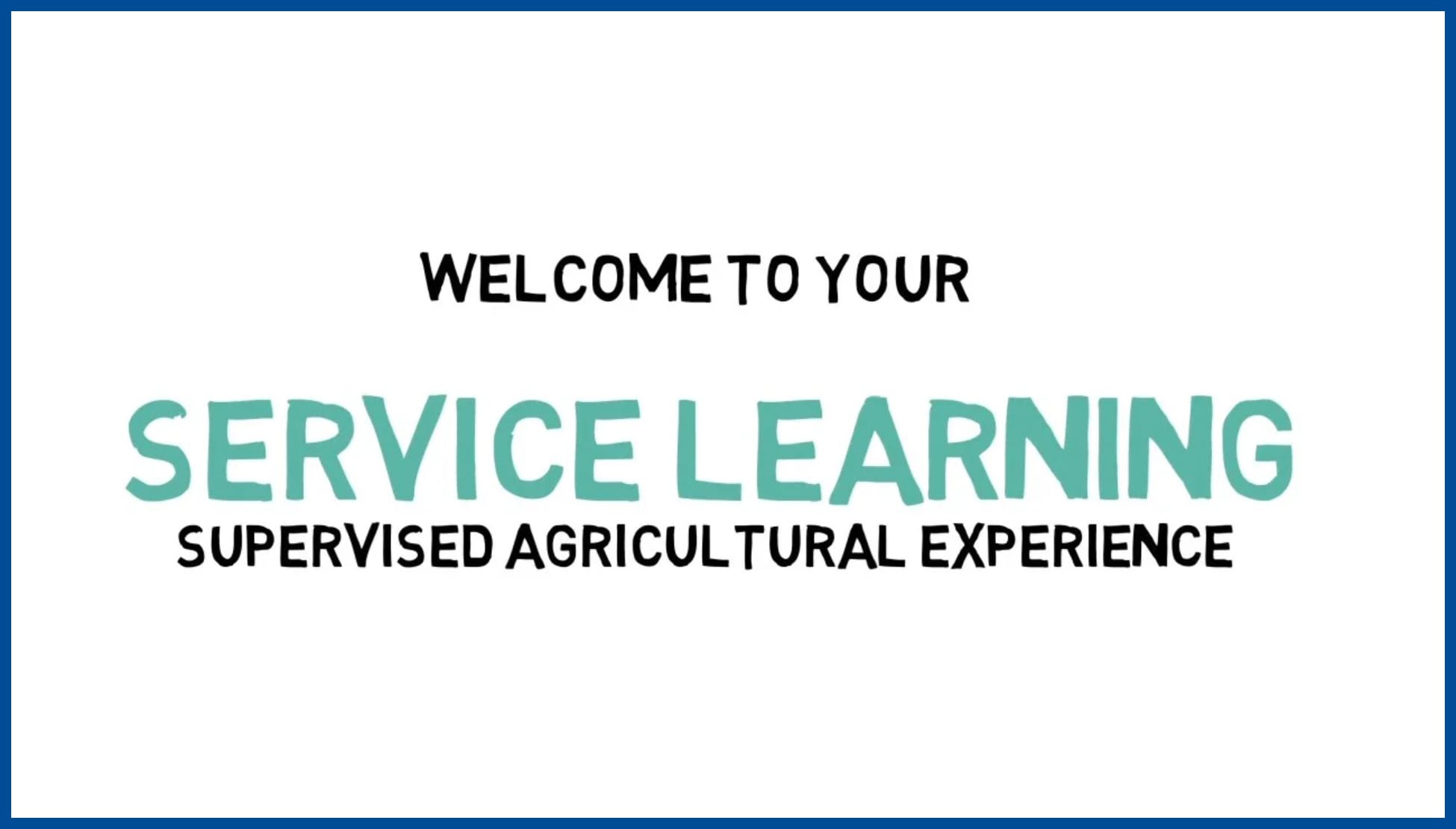 Service learning sae on vimeo