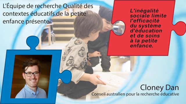 Conférence: «L&rsquo;inégalité sociale limite l&rsquo;efficacité du système d&rsquo;éducation à la petite enfance»