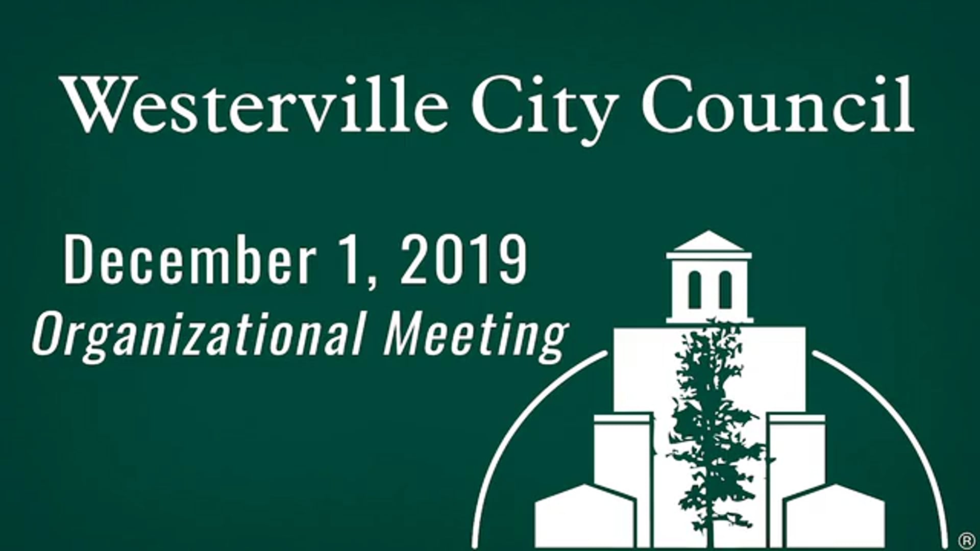 Westerville City Council: Dec. 1, 2019