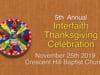 Interfaith Thanksgiving - 2019
