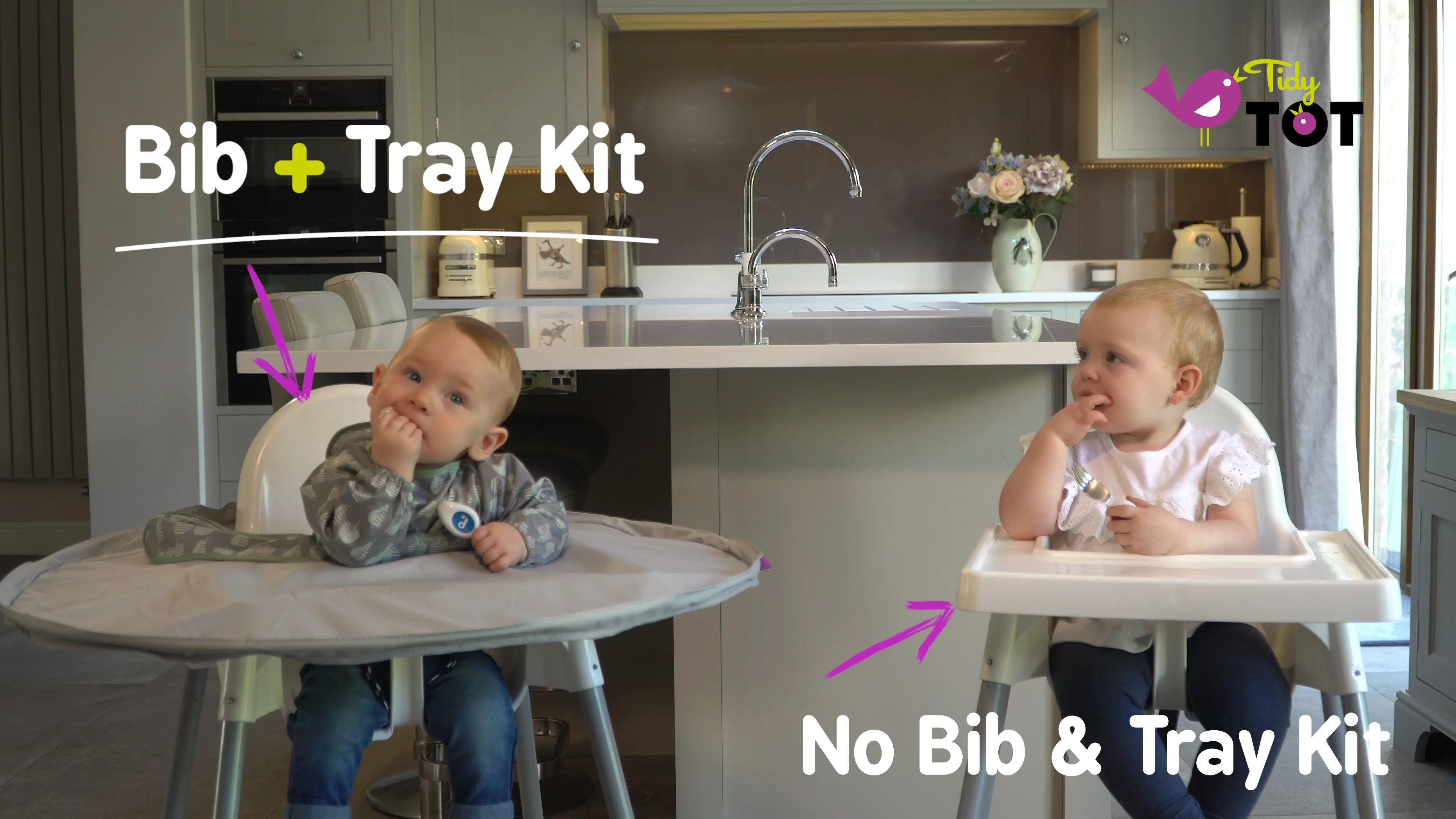 Tidy Tot Additional Bib for Bib and Tray Kit –