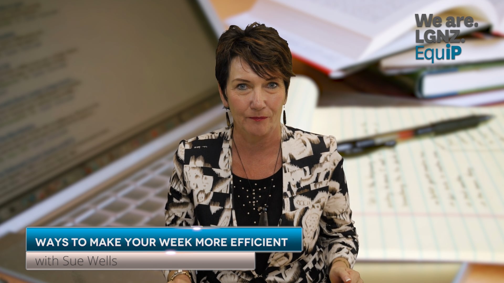 Way to make your week more efficient - with Sue Wells
