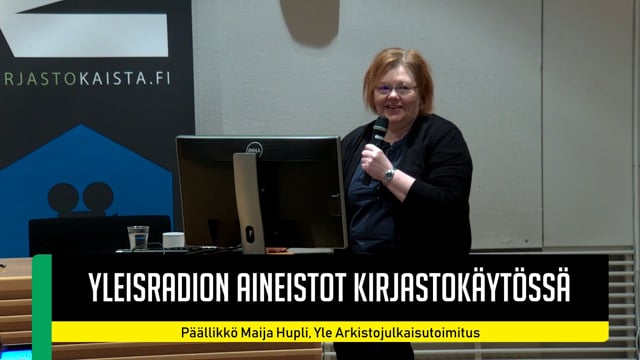Maija Hupli: Yle ja kirjastot muuttuvassa mediamaailmassa