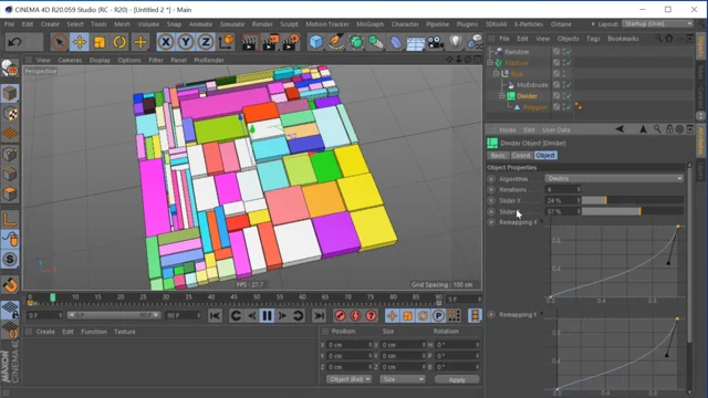 Divider C4D fragmentation plugin 3DArt