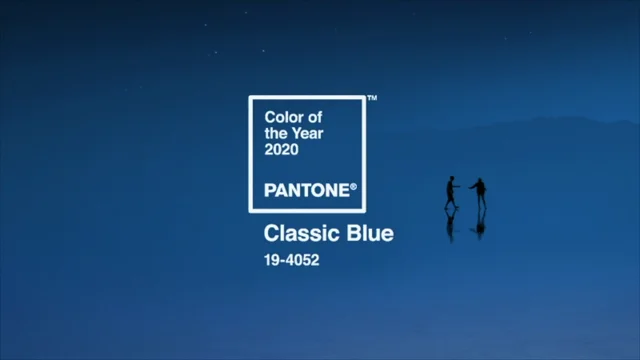 PANTONE® USA  Color Of The Year 2020: PANTONE 19-4052 Classic Blue