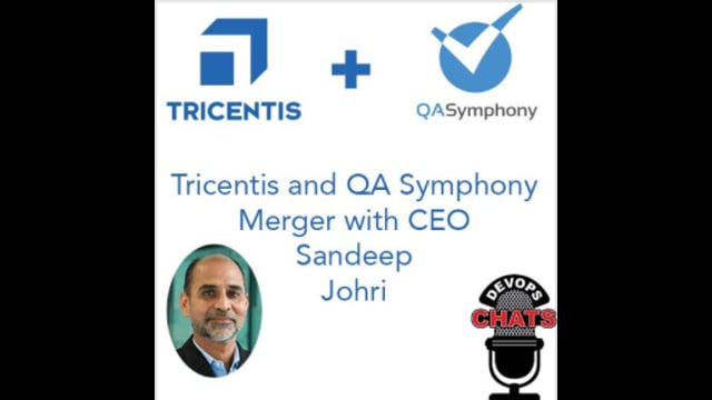 EP 128: Tricentis Merges with QASymphony