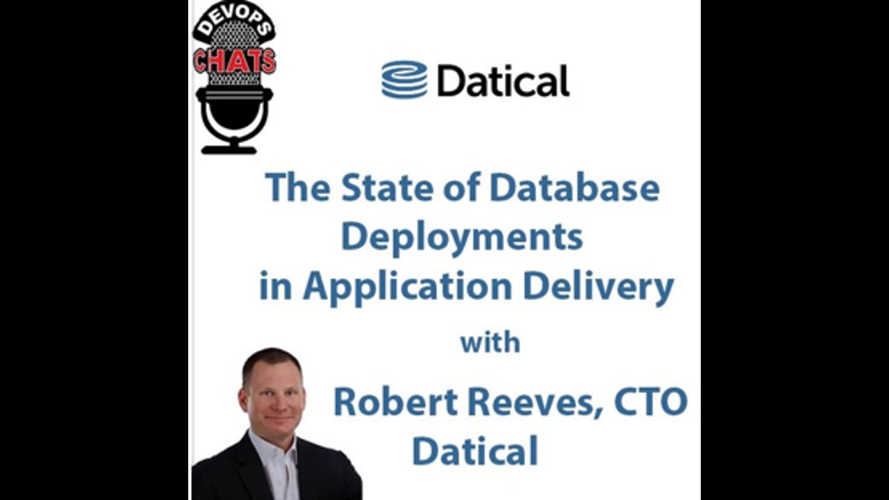 EP 113: The State of Database Deployments in Application Delivery w Robert Reeves