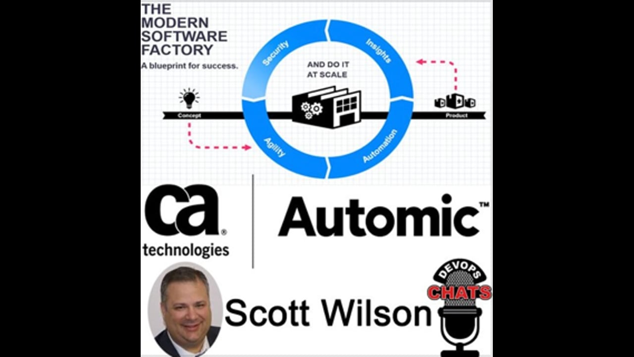 EP 100: The Modern Software Factory w Scott Willson, CA Automic
