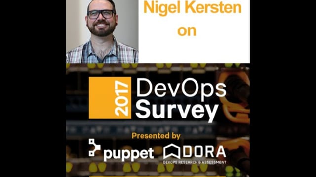 EP 37: Puppet 2017 DevOps Survey w Nigel Kersten, Puppet