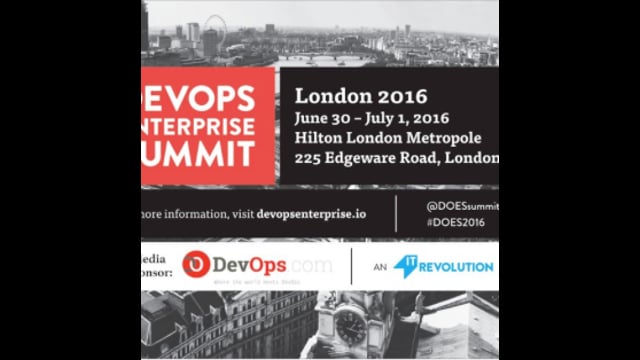 EP 15: Gene Kim, DevOps Enterprise Summit London 2016