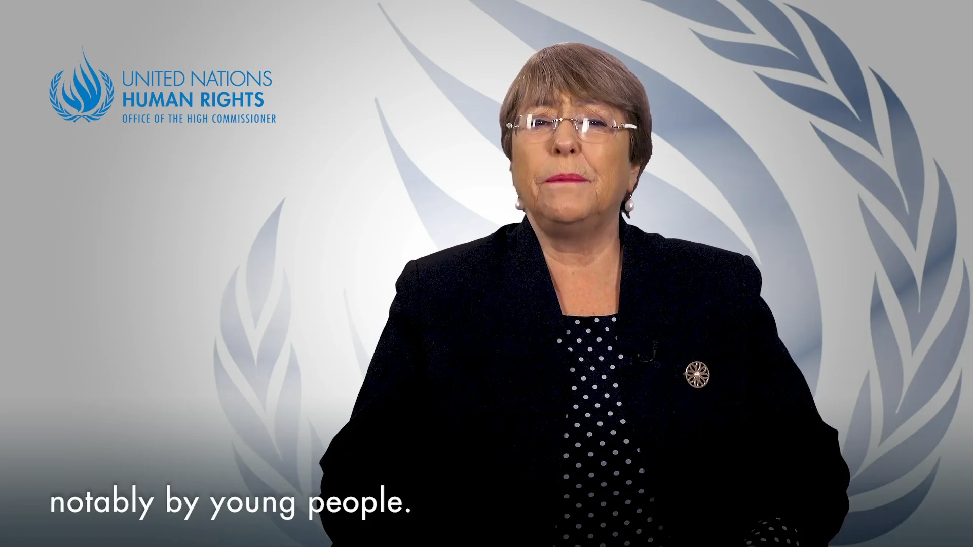 Human Rights Day - 2019 HC Bachelet HRD 2019 ENG -subs ENG