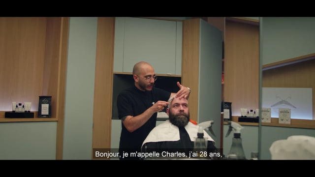 Portrait :  Charles, barbier inspiré et inspirant