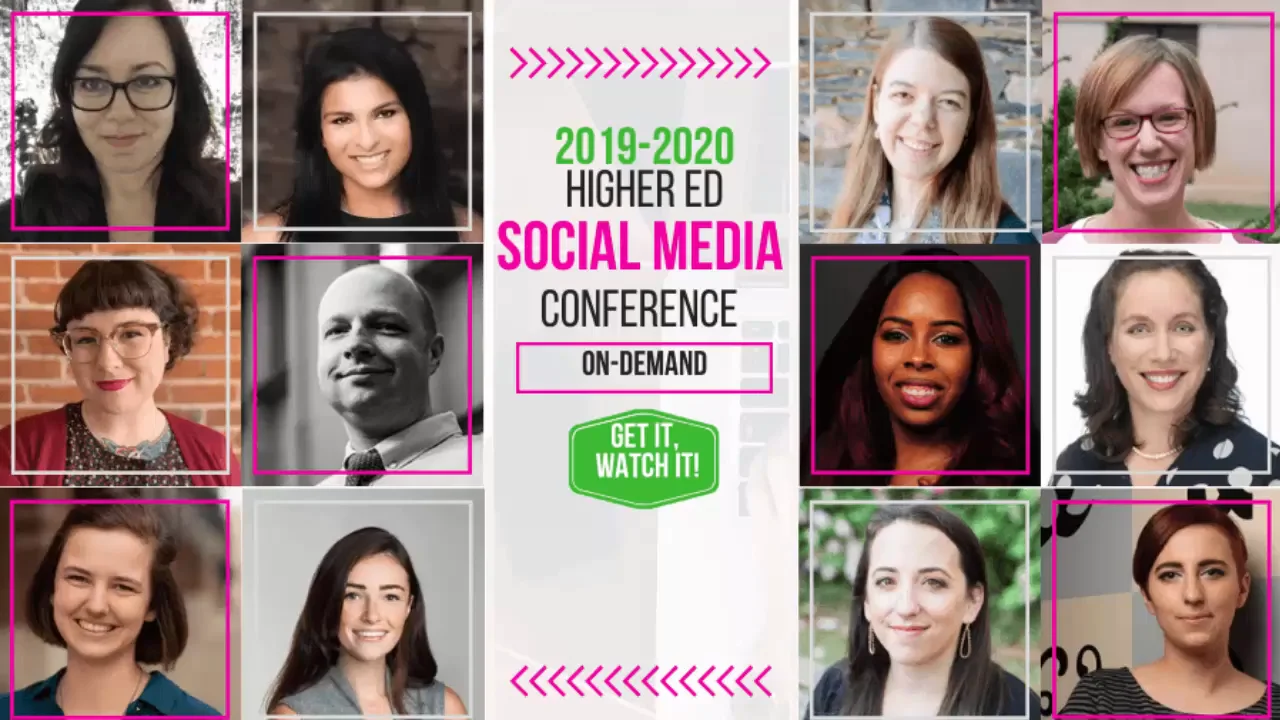 2019 2020 Higher Ed Social Media Conference Higher Ed Experts