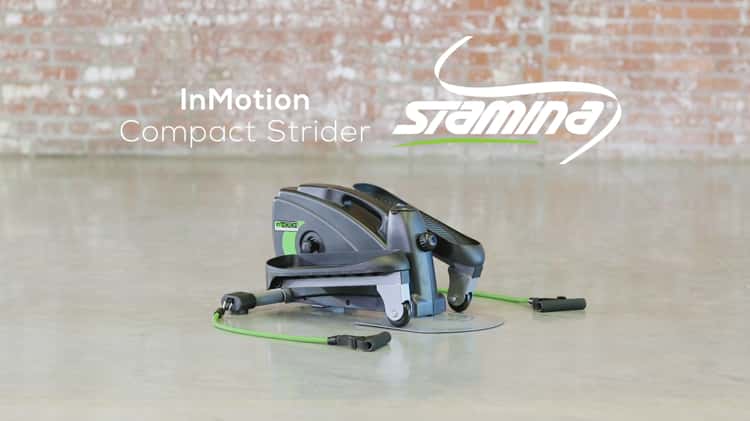 Stamina inmotion compact discount elliptical with cords