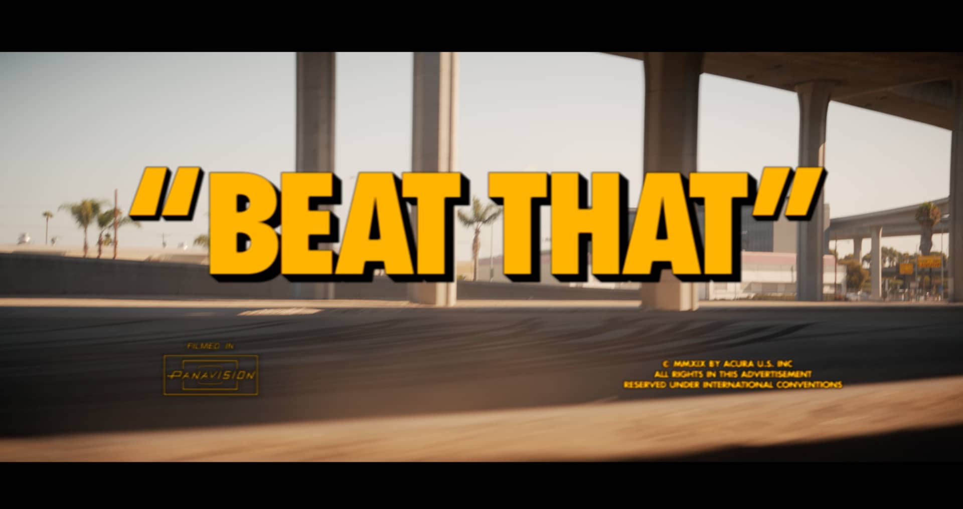 Acura 'Beat That' on Vimeo