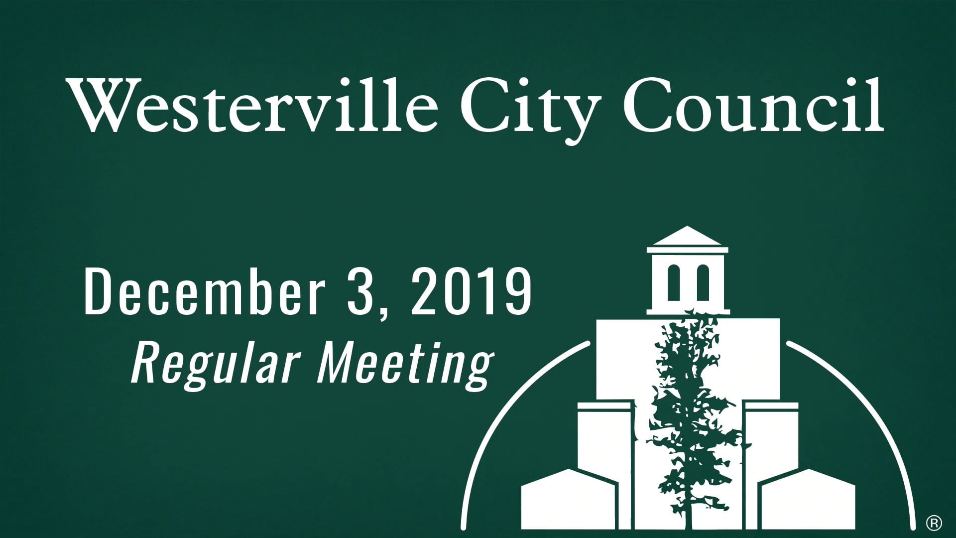 Westerville City Council: Dec. 3, 2019