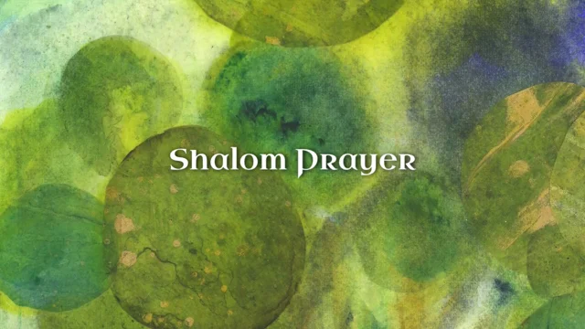 Shalom, a Visual Word Journal, Part 1 — Valerie Sjodin