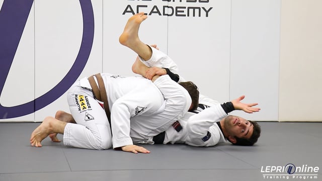 Punch Defense From Closed Guard to Triangle Choke