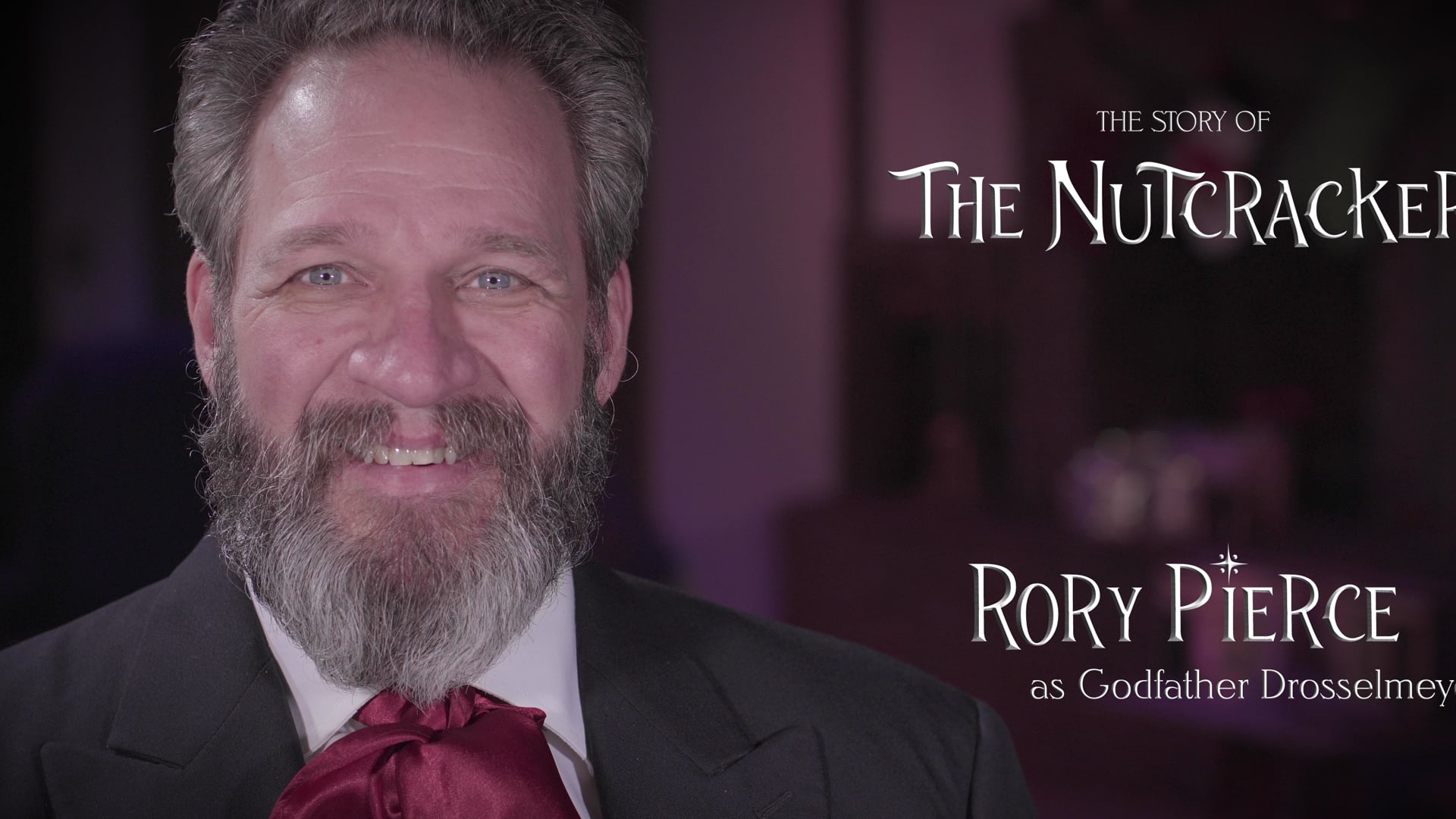 Meet the Cast of "The Story of the Nutcracker" (Rory Pierce as Godfather Drosselmeyer)