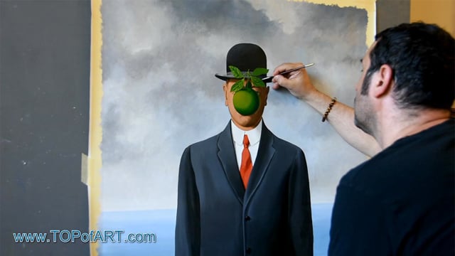 surrealism magritte son of man