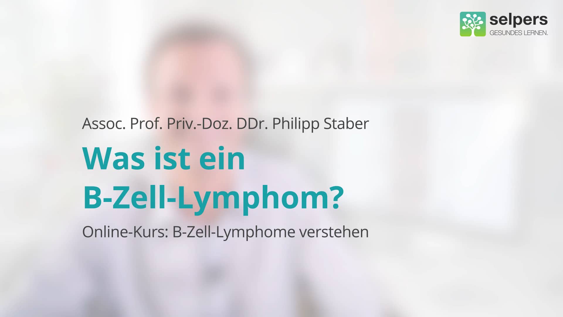 Was ist ein BZellLymphom BZellLymphome verstehen on Vimeo