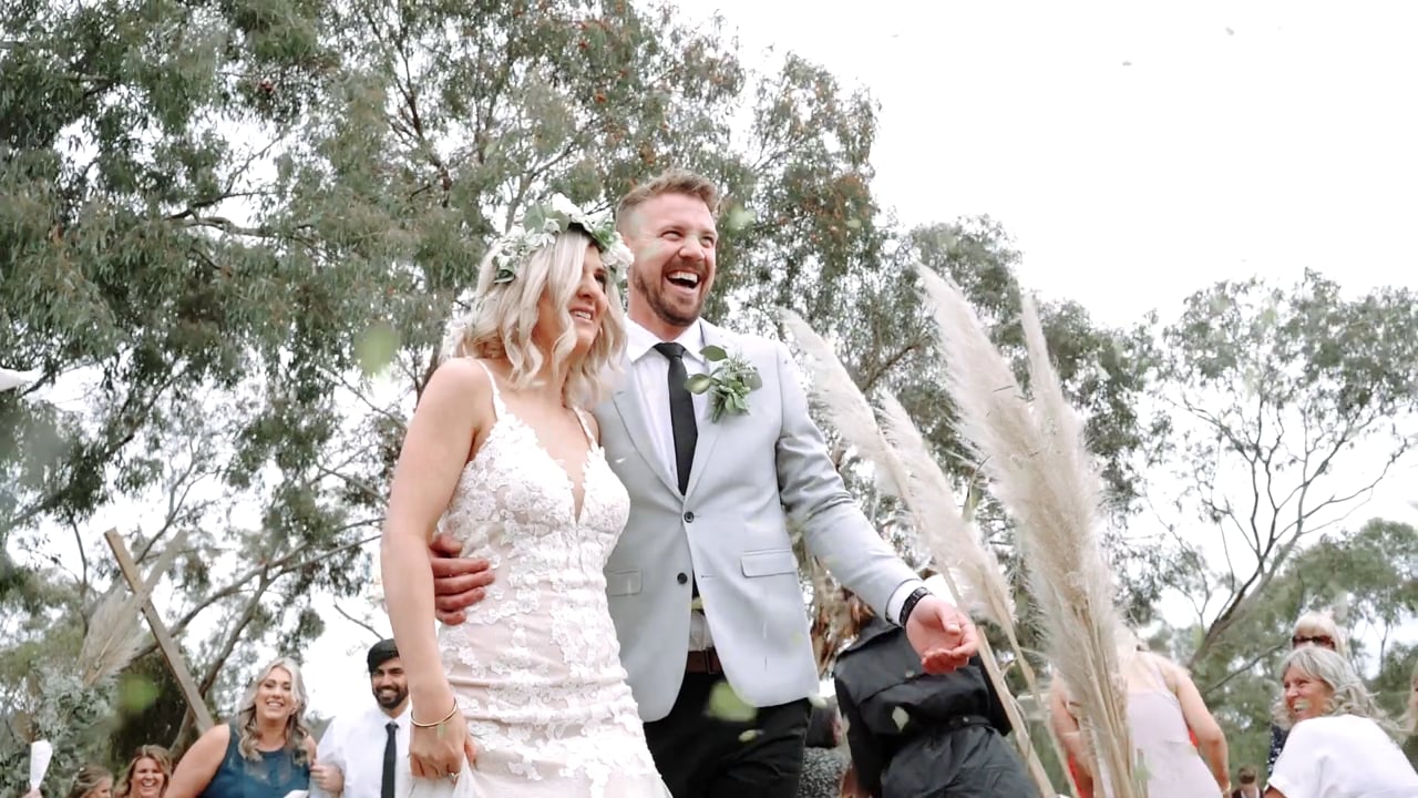 Camp Sunnystones Wedding Video, Melbourne - Kelly and Tory