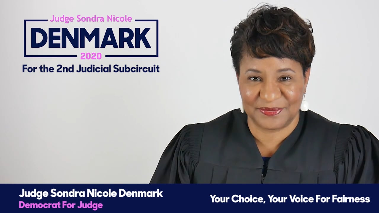 Sondra Nicole Denmark for Judge in the 2nd Judicial Subcircuit