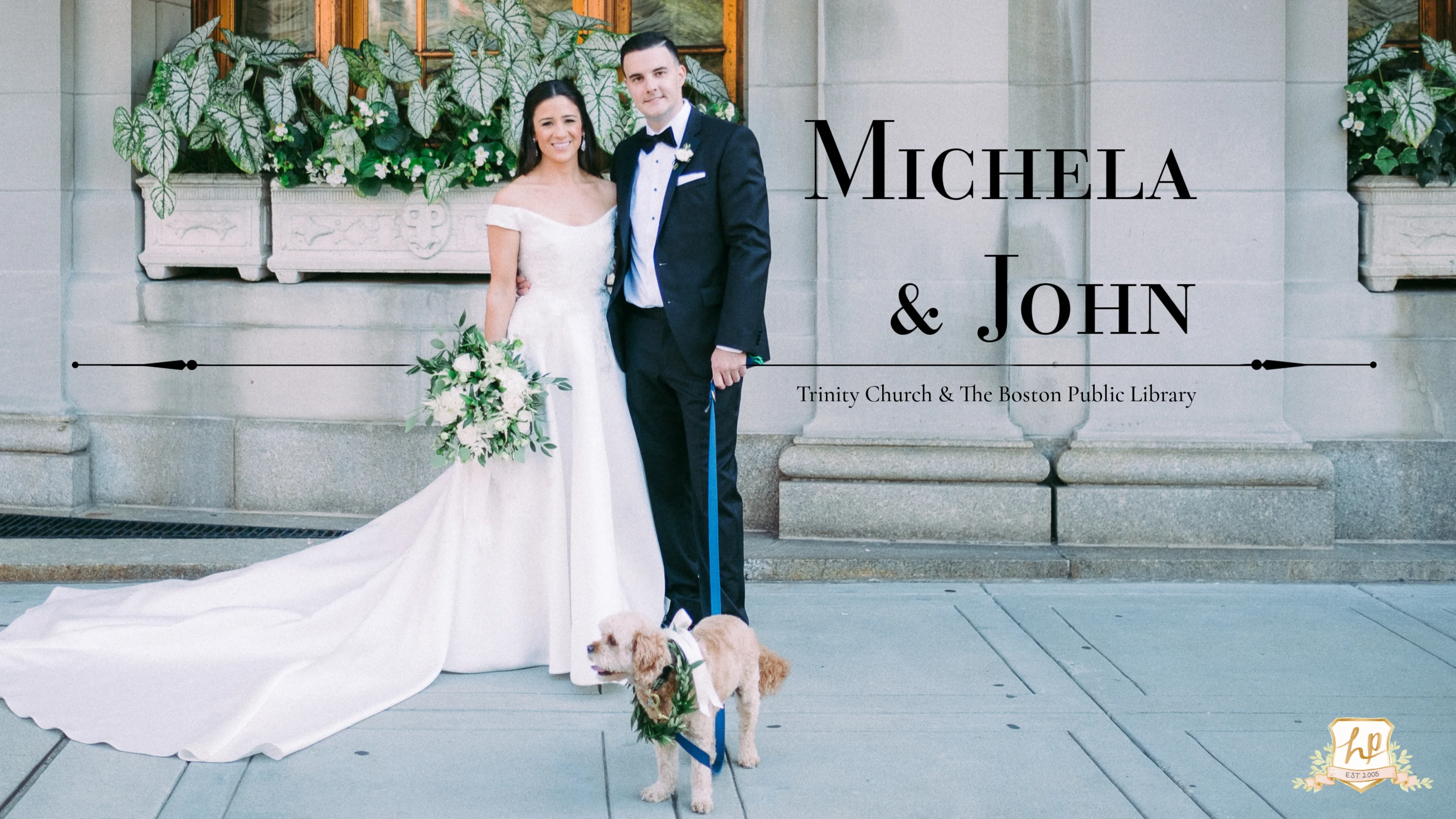 Leah & Michael, Wedding, Boston Public Library