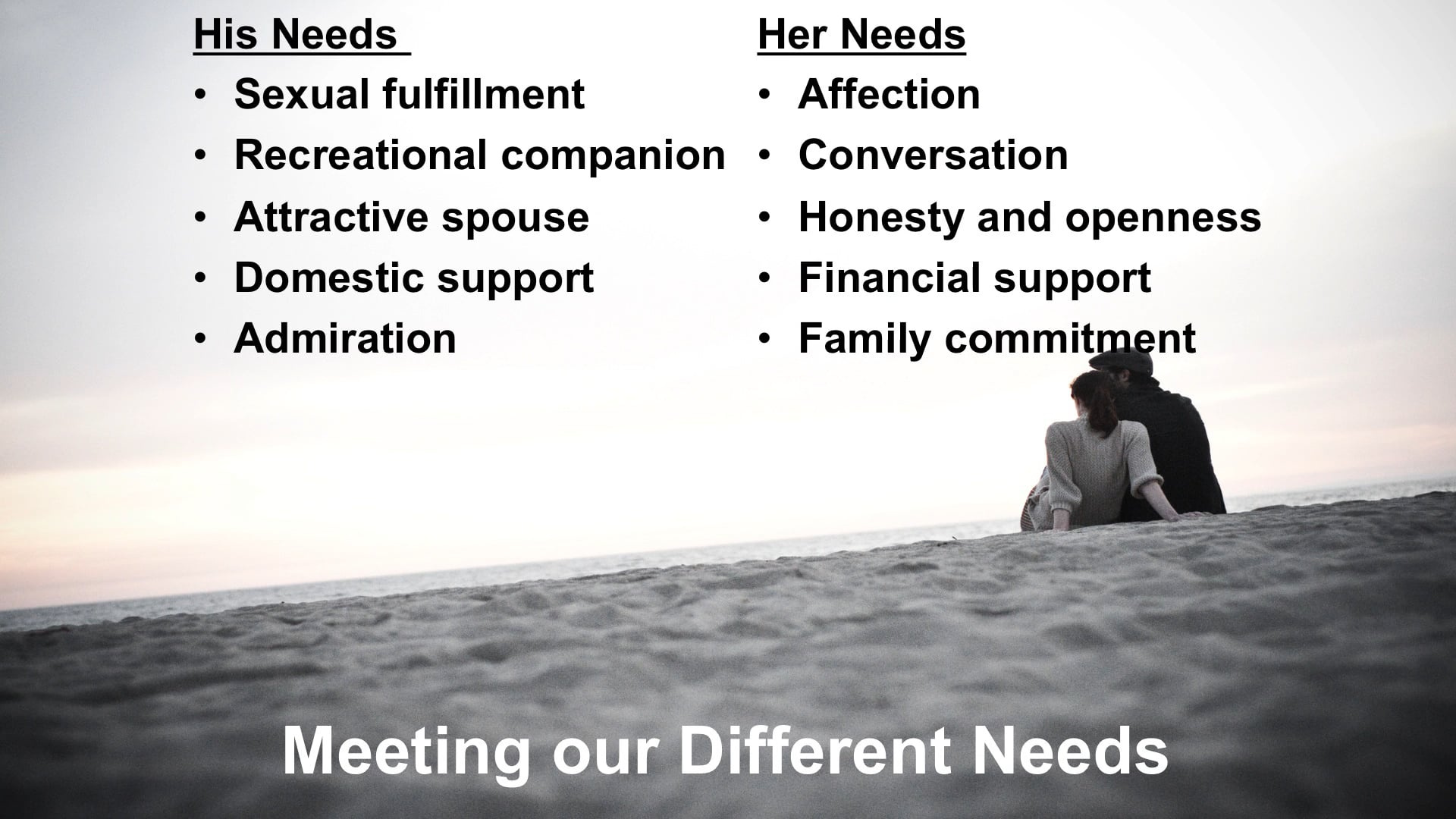 Marriage Prep Warmans 07 Expressing and meeting needs