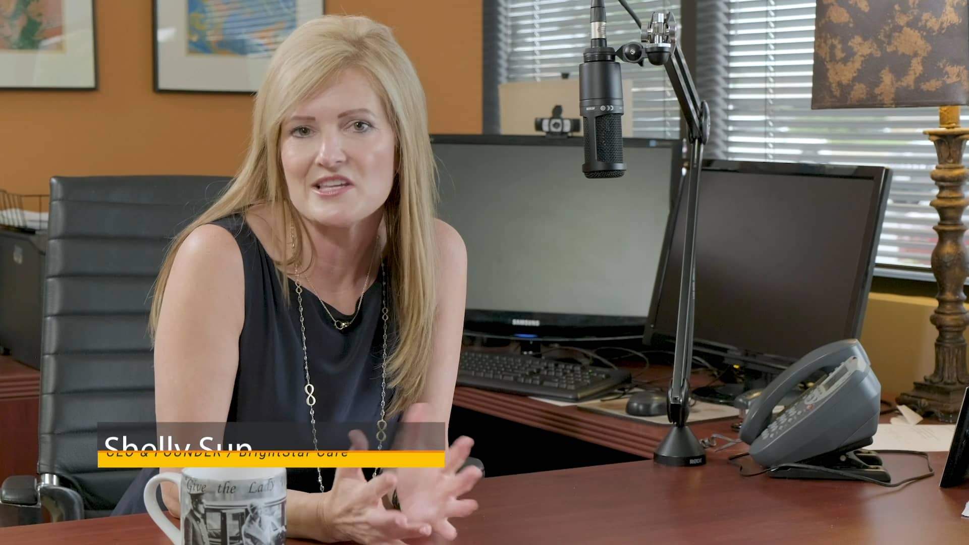 Shelly Sun Founder and CEO of Brightstar Care discusses why they use