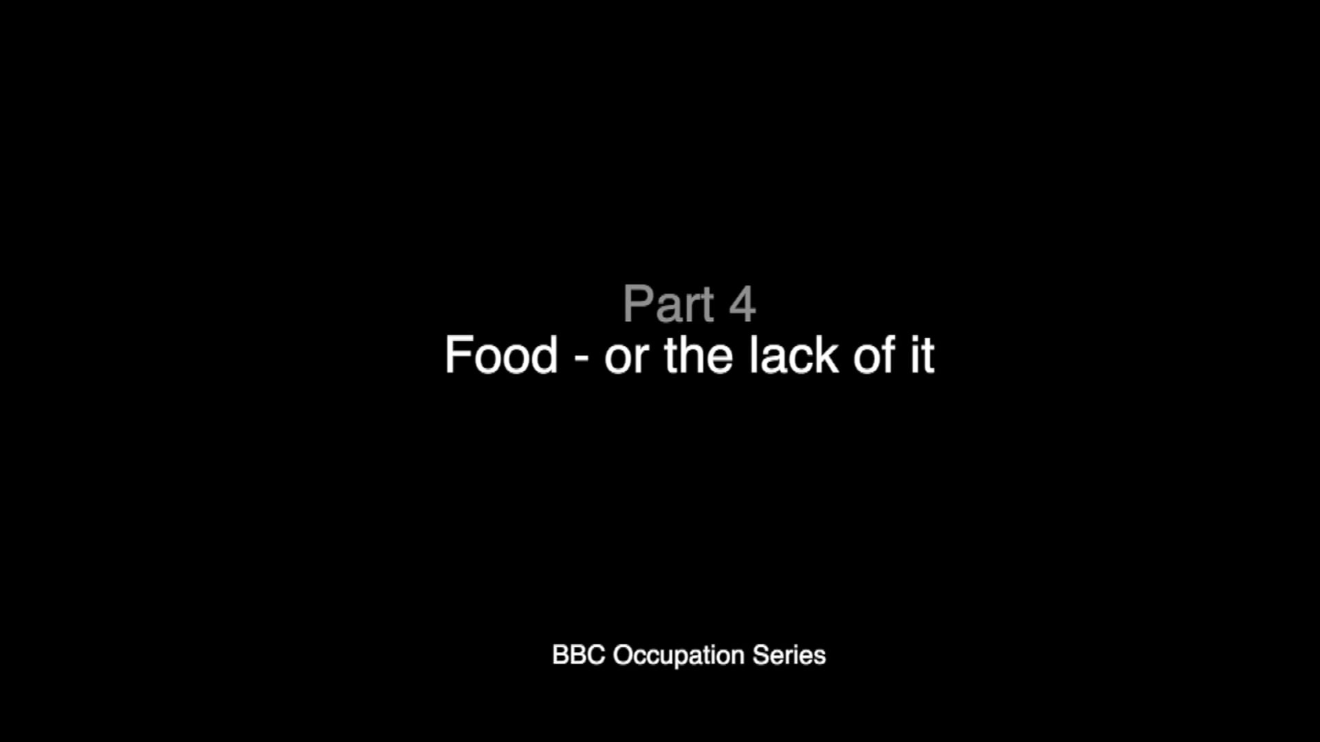 Occupation P4