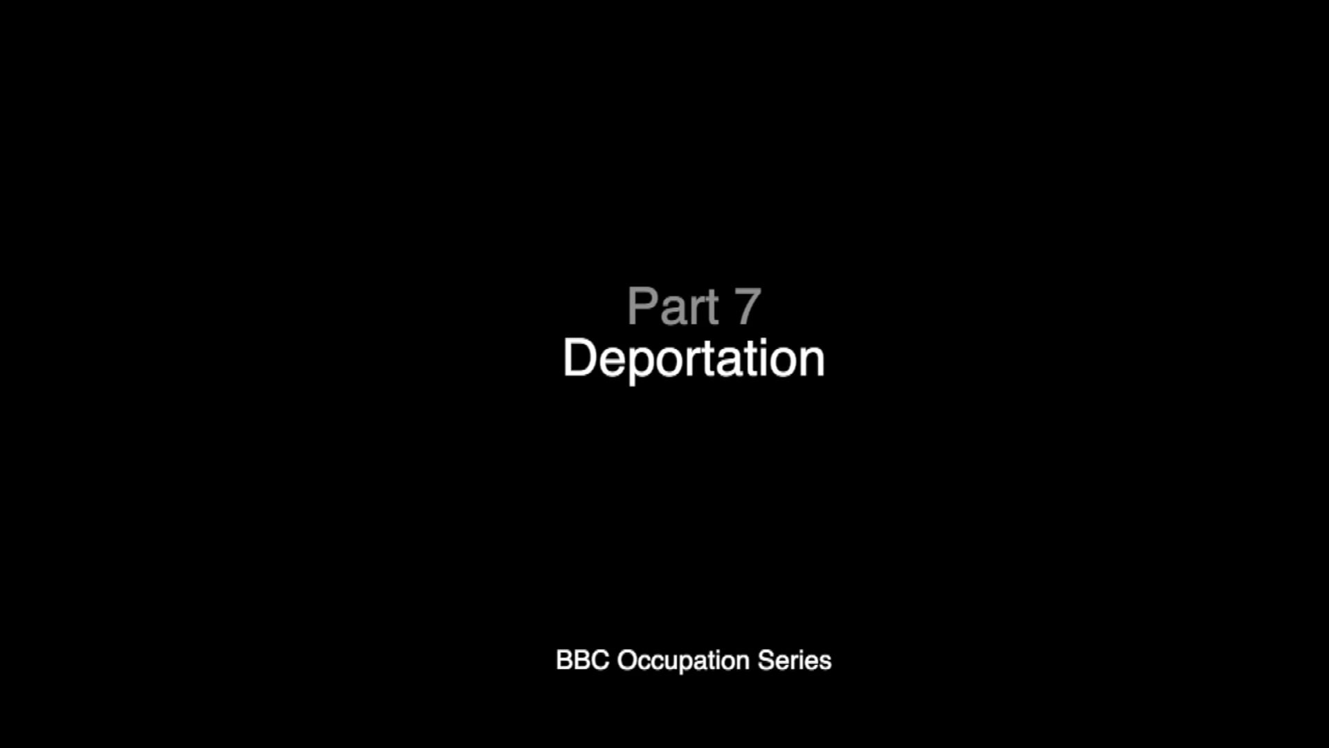 Occupation P7