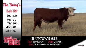 Lot #99 - B UPTOWN 99F