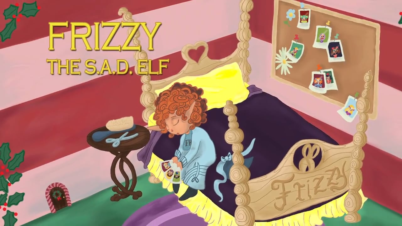 Author Readaloud: Frizzy, the SAD Elf (Excerpt) on Vimeo