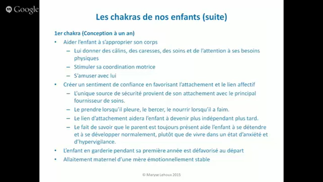 9.4 BONUS : Guider un enfant à équilibrer ses chakras (18 minutes)