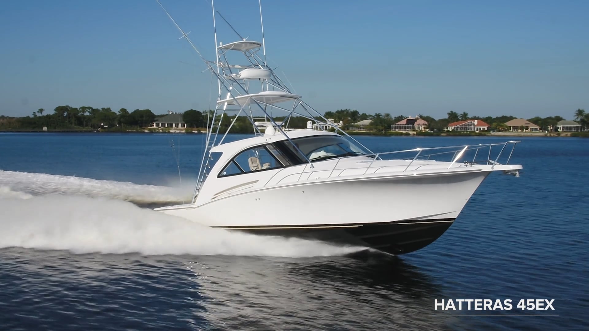 Hatteras 45EX Branded